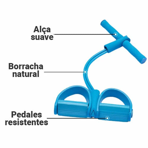 Bandas elásticas para ejercicios en casa - Pedal Fit