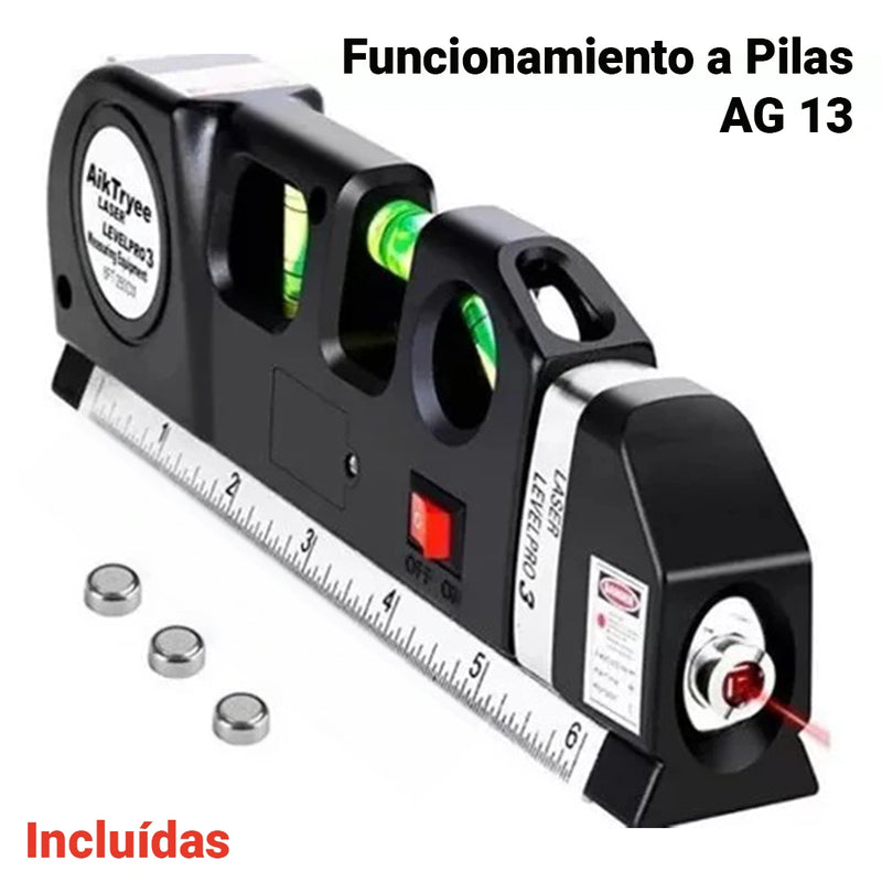 Metro Laser Digital 4 en 1 Potente Draicon - [Con 45% de Descuento]