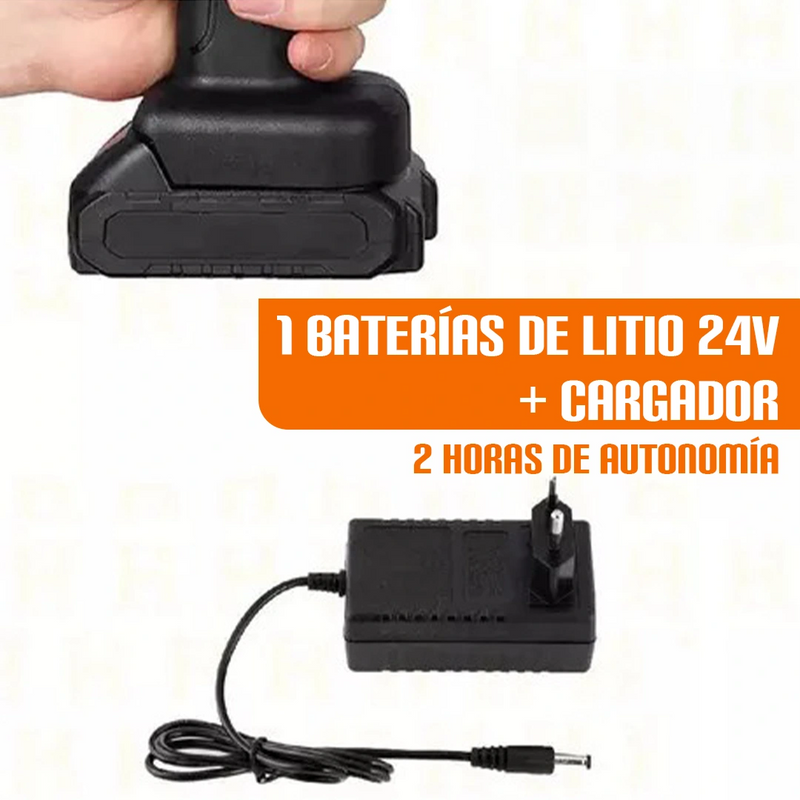 Mini motosierra podadora eléctrica 24W - MiniCortaMax [Incluye batería]