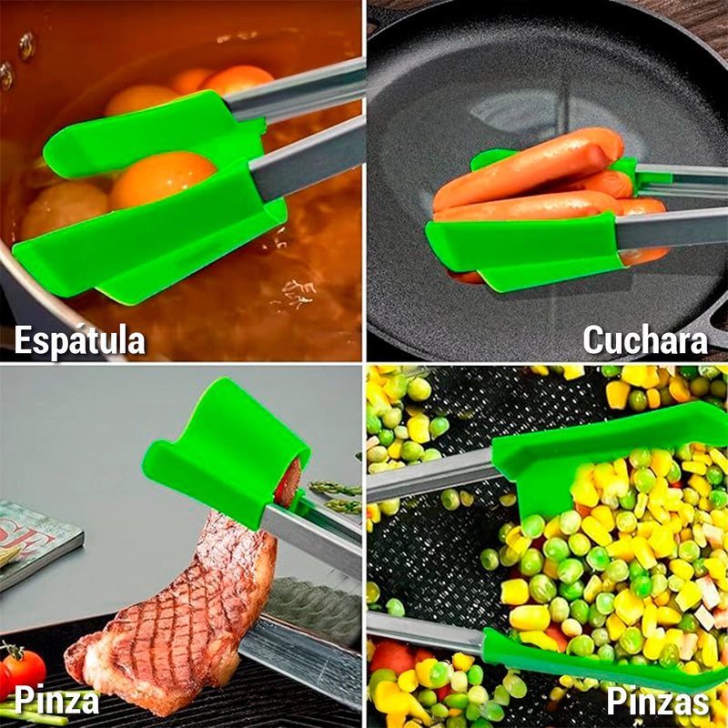 Pinza Espátula Multifuncional ChefPro 4 en 1