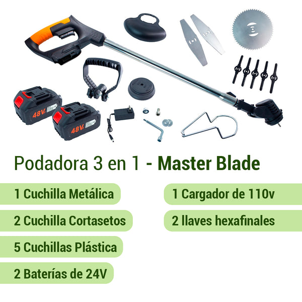 Combo Guadañadora Podadora MasterBlade