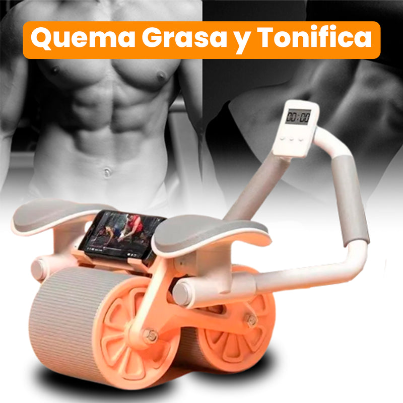 Rueda Quema Grasa y Tonifica Abdomen - Slide Roler (+ Temporizador)