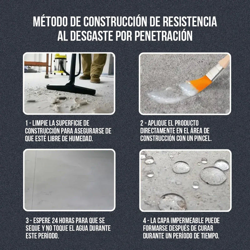 (COMPRE 1 y RECIBA 2) Sellador Impermeabilizante Invisible Resistente - SelleTodo